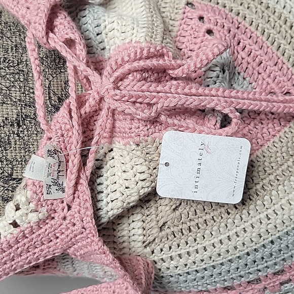 NWT Free People I Found You Crochet Slip Dress L Gorgeous!!! - Picture 12 of 12